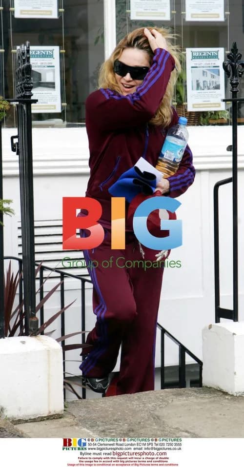 Madonna leaves Pilates class in North London