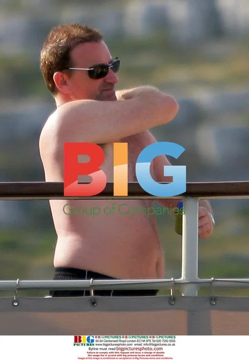 Bono Vox on holiday in Croatia with wife