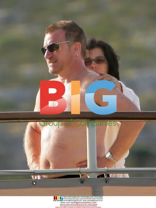 Bono Vox on holiday in Croatia