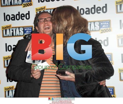 Justin Lee Collins and Alan Carr at Loaded Laftas Comedy Awards