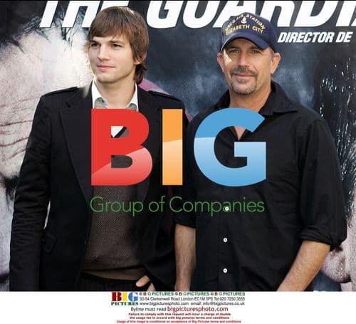 KEVIN COSTNER and ASHTON KUTCHER promote THE GUARDIAN