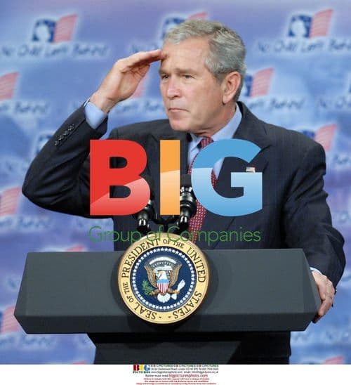 U.S. President George W. Bush at Friendship Charter School