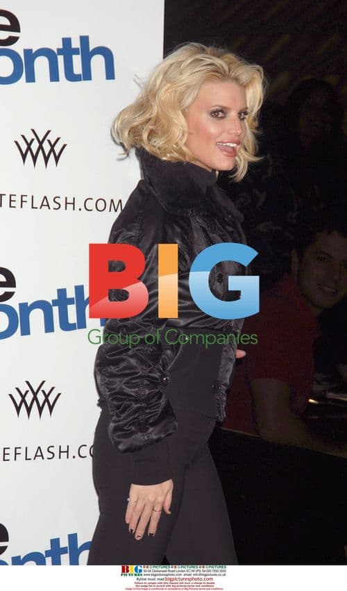 JESSICA SIMPSON at 'Employee of The Month' afterparty