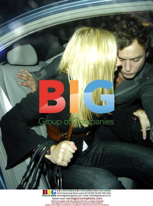 Sienna Miller and Jude Law party in London