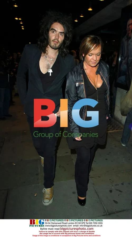 Russell Brand at 'Bent' press night