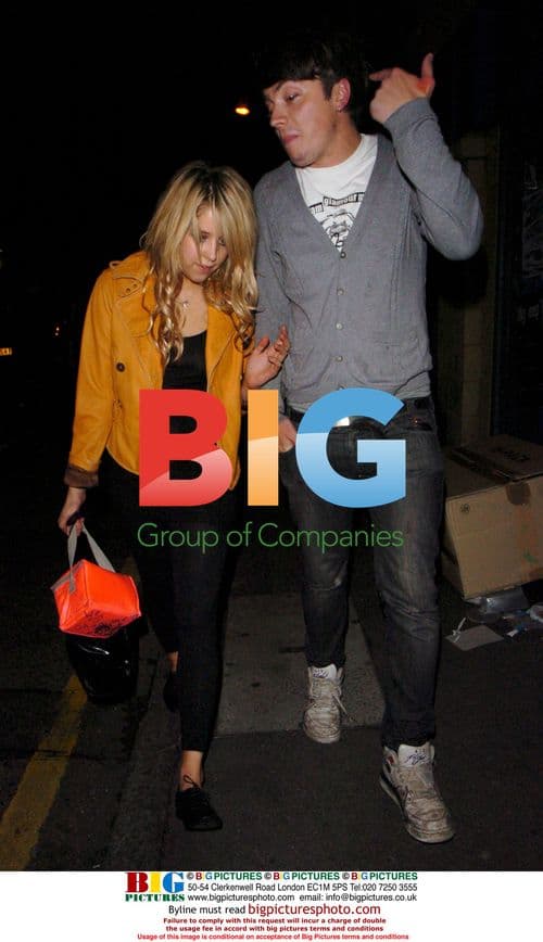 Peaches Geldof Leaves Bar