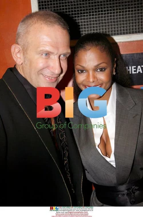 JEAN PAUL GAULTIER & JANET JACKSON at Paris Anniversary Party