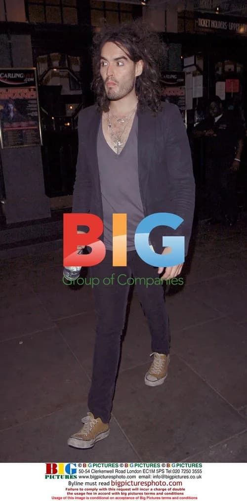 Russell Brand at Comedian Performance