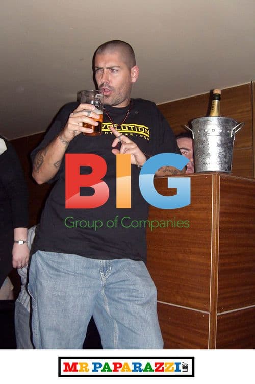 Shane Lynch of Boyzone at Glasgow Event