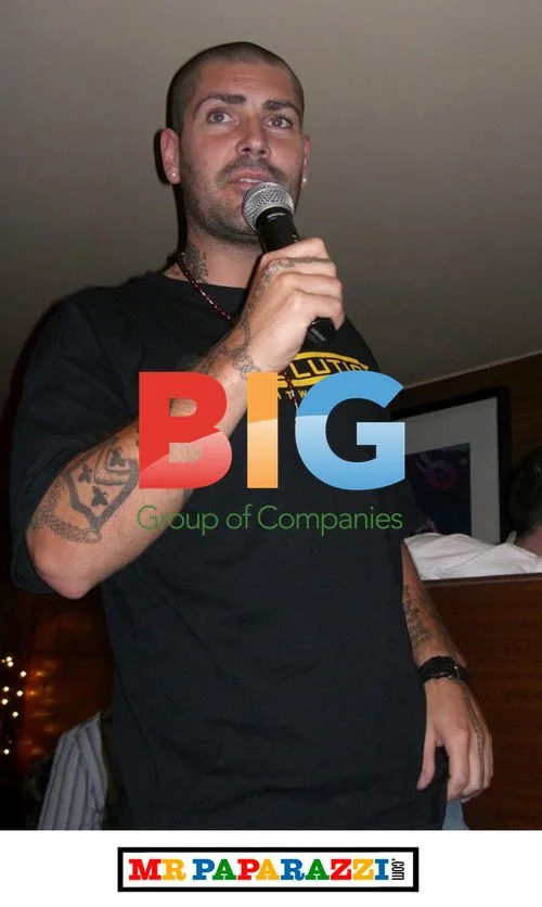 Shane Lynch at Lloyds Society Room in Glasgow