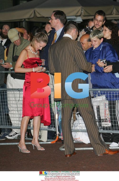 Caroline Carver and Kenny Doughty at 'The Aryan Couple' Premiere