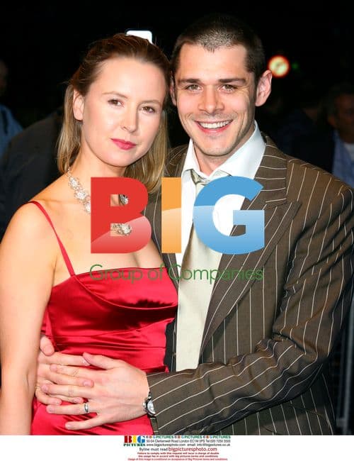 Caroline Carver and Kenny Doughty at UK film premiere