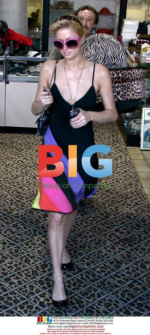 Paris Hilton and Nicole Richie Shopping at Pet Store