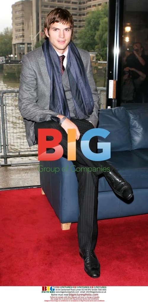 Ashton Kutcher at movie launch demo