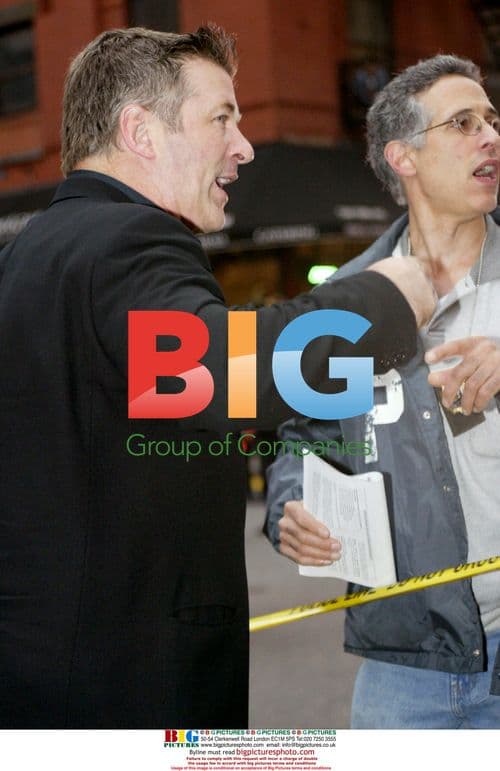 Alec Baldwin at NY plane crash scene