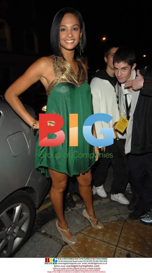 Alesha Dixon Leaves Vodafone Live Music Awards