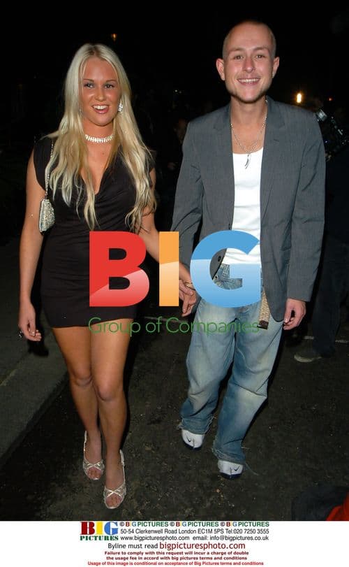 Lee Otway leaving Ashlee Simpson's birthday party