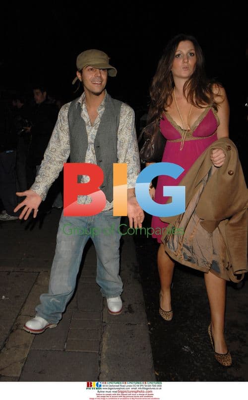 Abs Breen at Ashlee Simpson's London Birthday