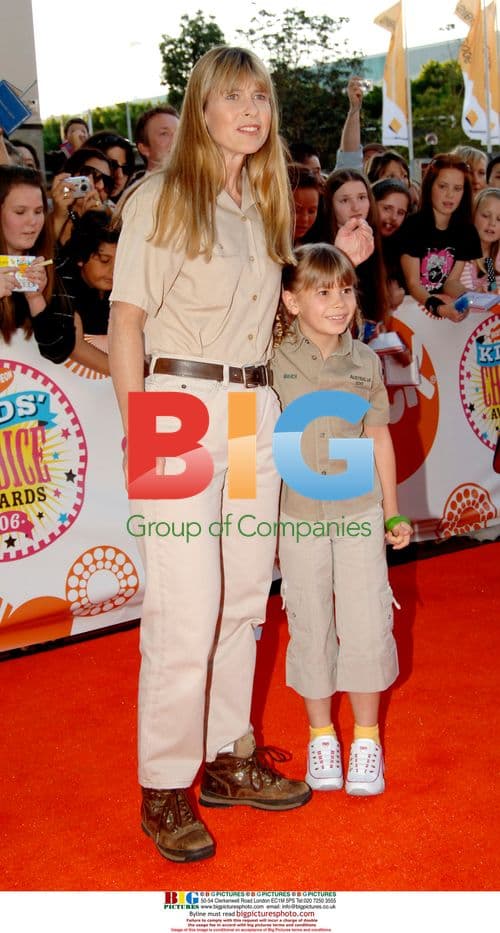 Bindi and Terri Irwin at Nickelodeon Kids' Choice Awards