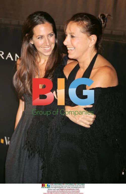 Donna Karan and Daughter at Fragrance Launch
