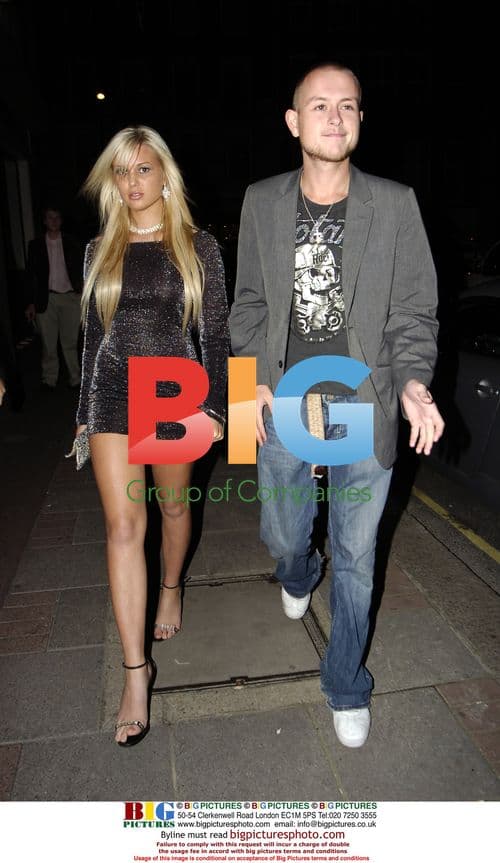Lee Otway at Lady Victoria Hervey's birthday party