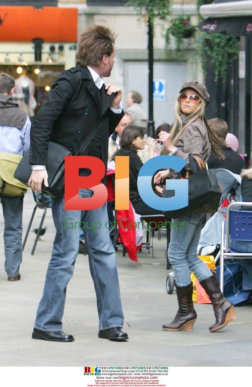 Nikki Grahame Out in London