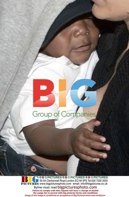Madonna's Adopted Son Arrives in UK