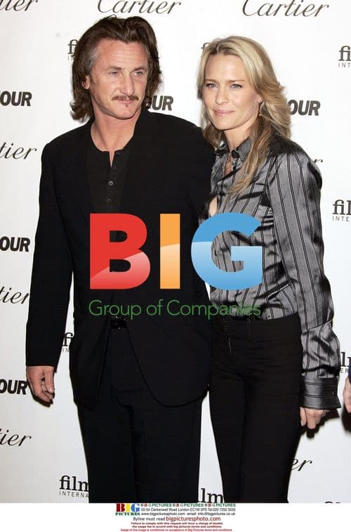 Robin Wright Penn and Sean Penn at Glamour Reel Moments