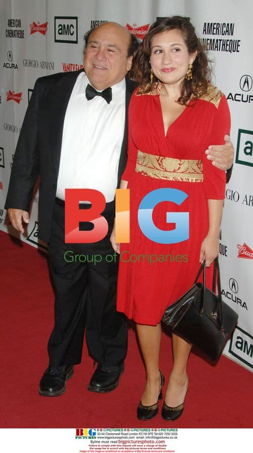 Danny DeVito and daughter at Cinematheque gala