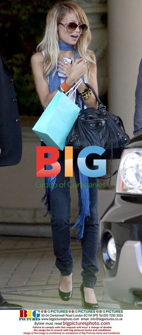 Nicole Richie at Four Seasons with Benny Medina