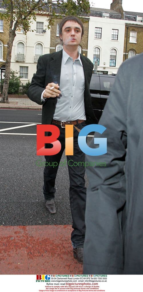 Pete Doherty attends court in London