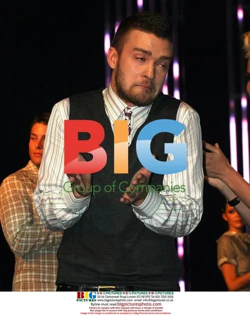 Justin Timberlake at William Rast Fashion Show