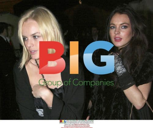 Kate Bosworth and Lindsay Lohan at Tommy Hilfiger Paris Store Opening