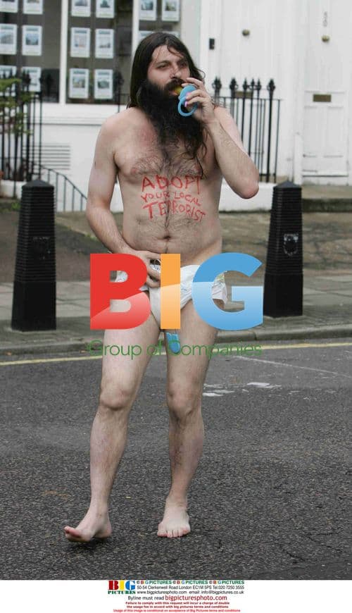 Madonna Confronted by Streaker in London