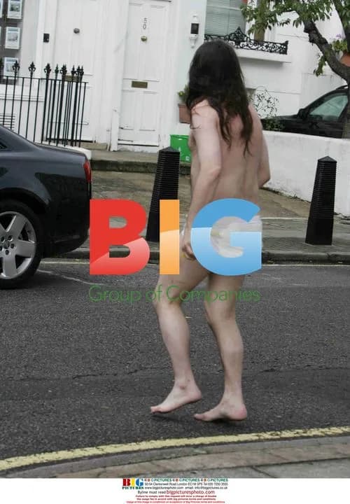 Madonna chased by streaker in London