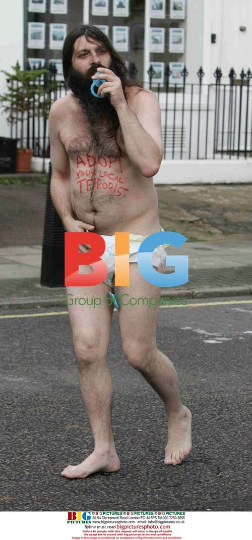 Madonna Confronted by Streaker in London