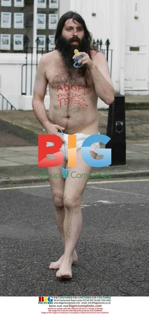 Madonna Confronted by Streaker in London