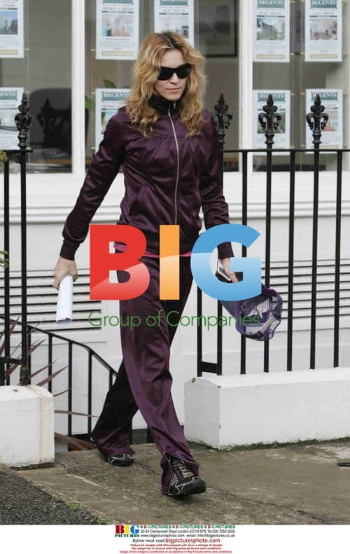 Madonna leaves gym in London