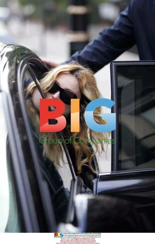 Madonna Leaves London Hotel