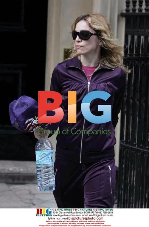 Madonna Leaves London Hotel