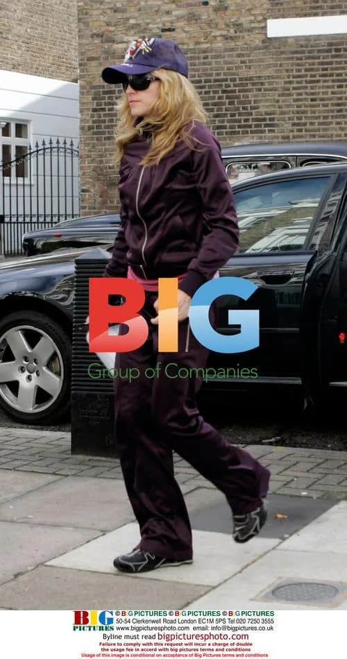 Madonna Arrives at North London Gym