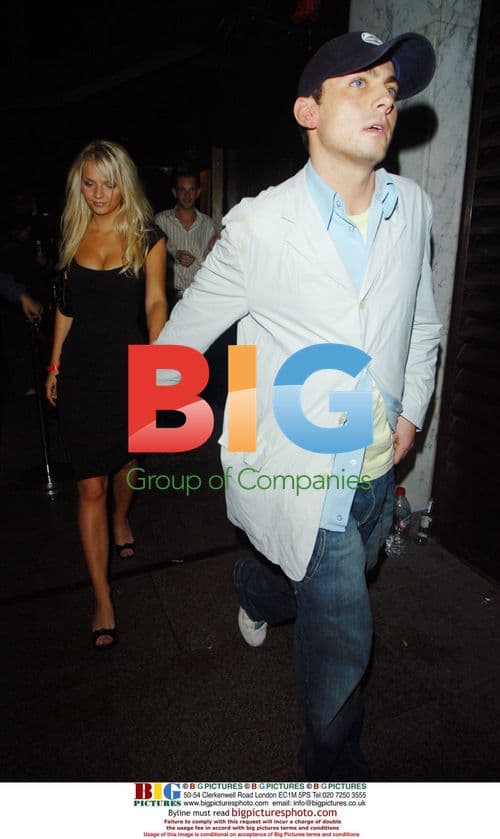 Celebrity Love Island's Paul at Wrap Party