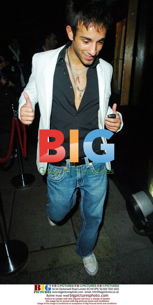 Sezer at Celebrity Love Island Wrap Party