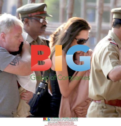 Angelina Jolie and Daughter in India