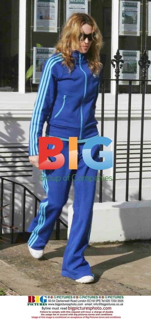Madonna leaves London gym