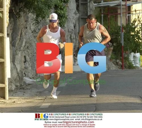 David Beckham Seen Jogging in France