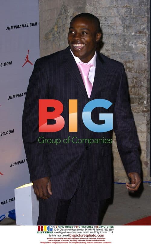 Nigel Reo-Coker at Brand Jordan Dinner