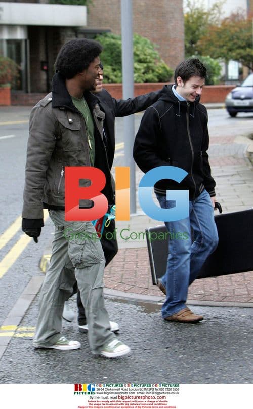 X-Factor Contestants Rehearsing