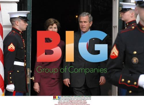 Bush Greets Swedish Royalty at White House