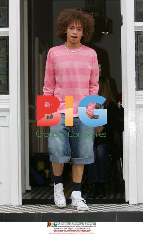 X Factor finalist Ashley during rehearsal break